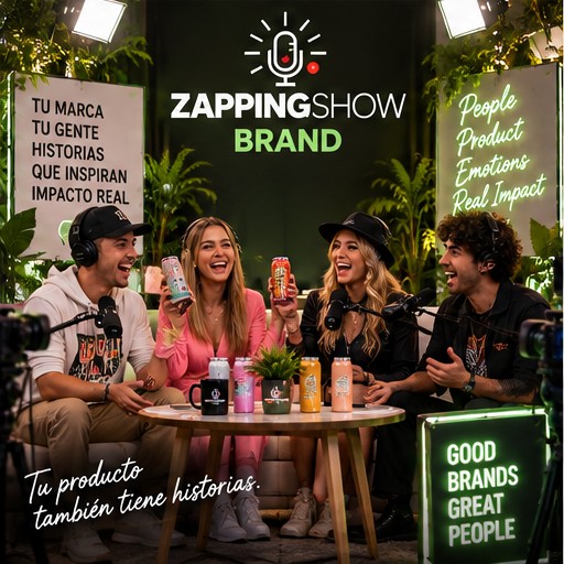 Set de grabación de ZAPPINGSHOW BRAND